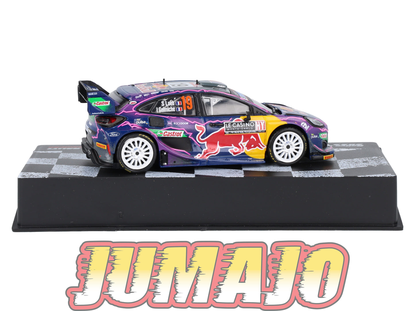 RVR2 1/43 Altaya Vainqueurs rallye : FORD Puma Rally1 monte-carlo 2022 S.Loeb