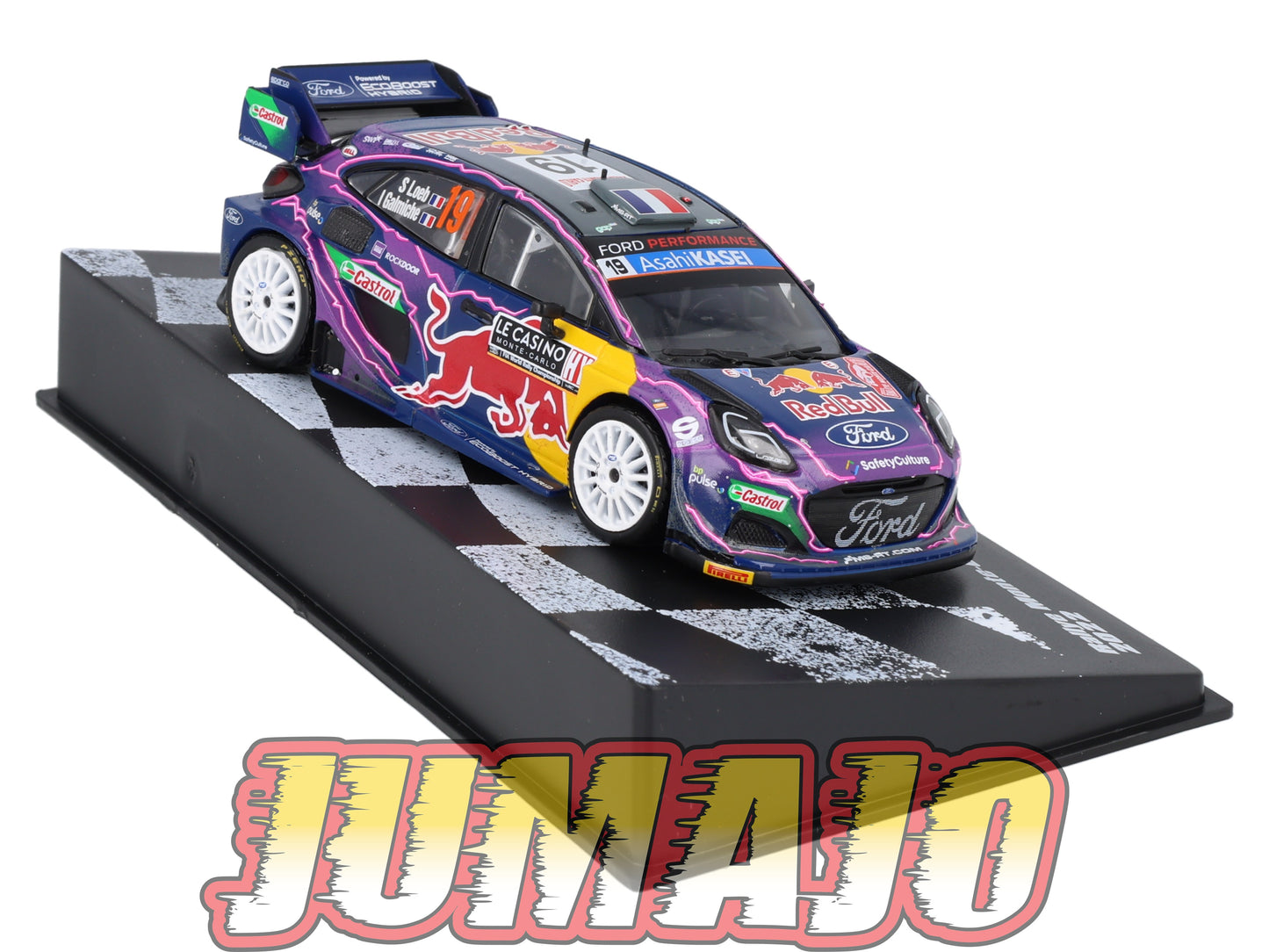 RVR2 1/43 Altaya Vainqueurs rallye : FORD Puma Rally1 monte-carlo 2022 S.Loeb
