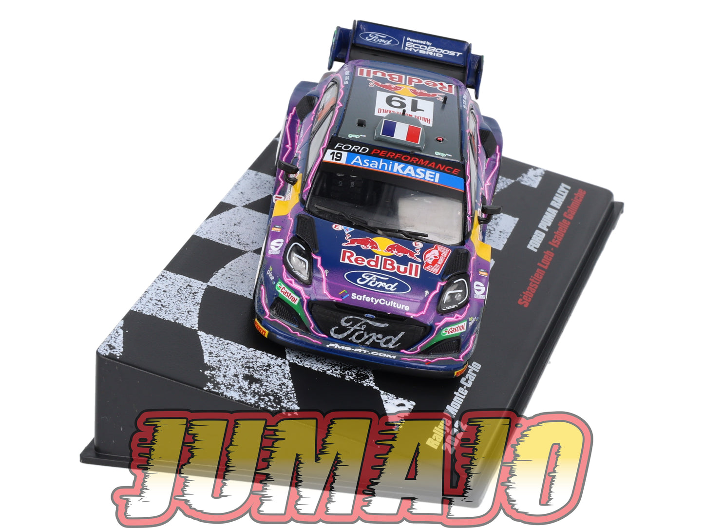 RVR2 1/43 Altaya Vainqueurs rallye : FORD Puma Rally1 monte-carlo 2022 S.Loeb