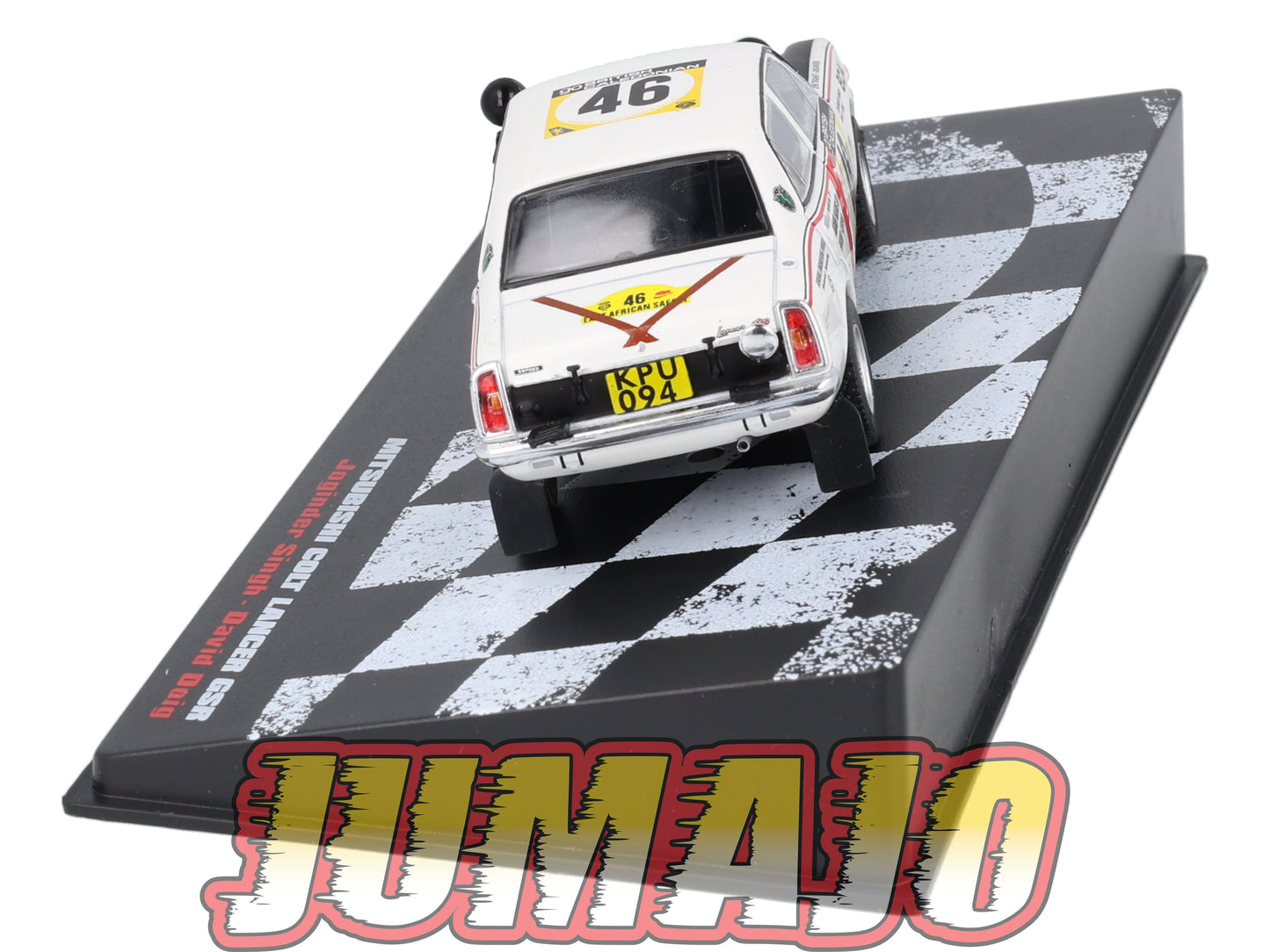 RVR31 1/43 Altaya Vainqueurs rallye : MITSUBISHI Colt Lancer GSR 1974 #46 J.Singh
