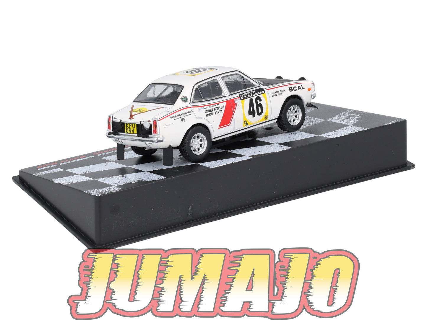 RVR31 1/43 Altaya Vainqueurs rallye : MITSUBISHI Colt Lancer GSR 1974 #46 J.Singh