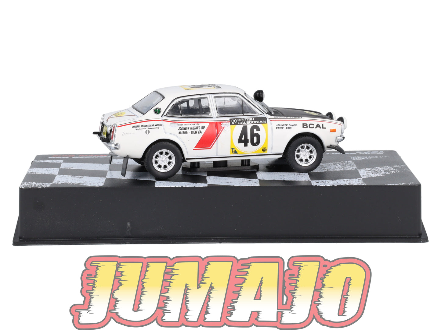 RVR31 1/43 Altaya Vainqueurs rallye : MITSUBISHI Colt Lancer GSR 1974 #46 J.Singh