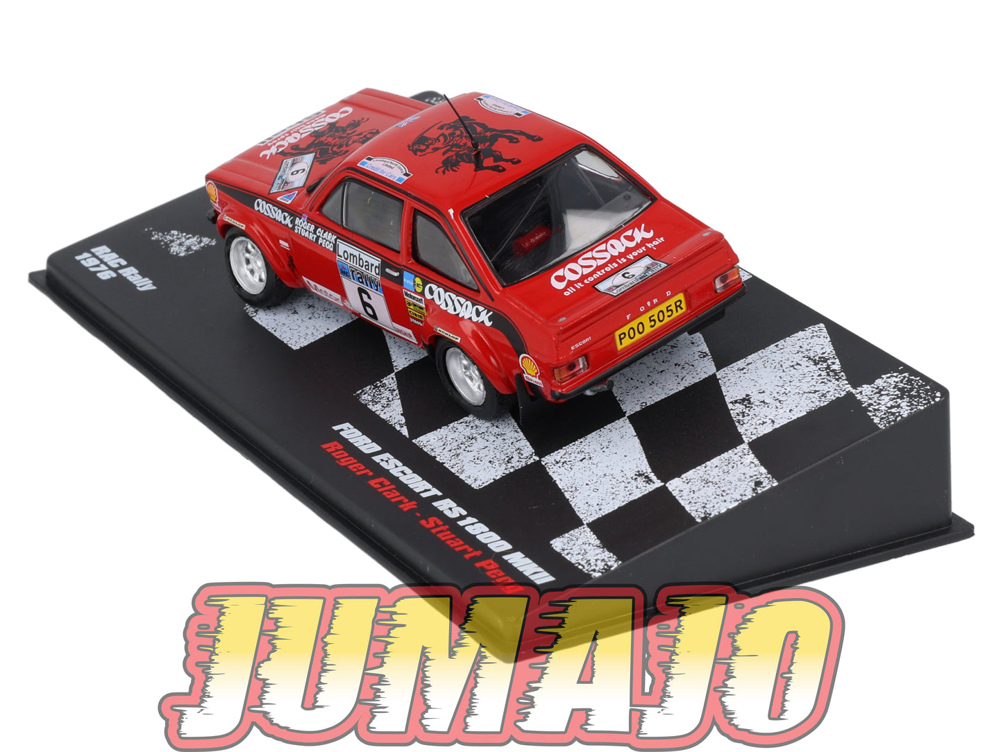 RVR36 1/43 Altaya Vainqueurs rallye : FORD Escort Rs 1800 MkII 1976 #6 R.Clark
