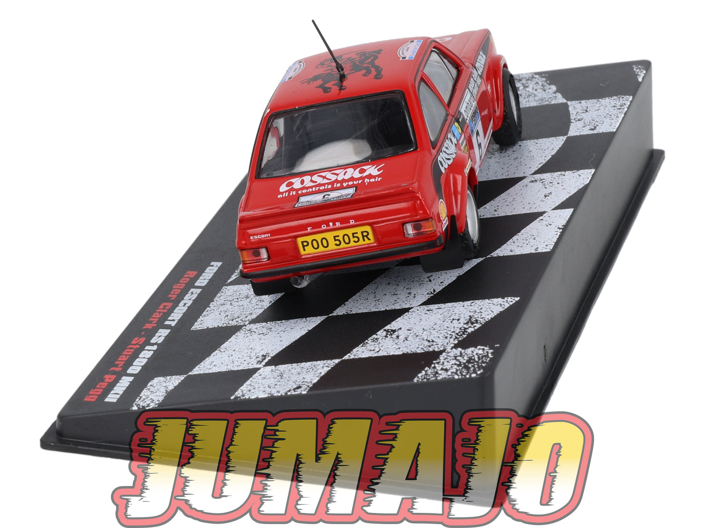 RVR36 1/43 Altaya Vainqueurs rallye : FORD Escort Rs 1800 MkII 1976 #6 R.Clark