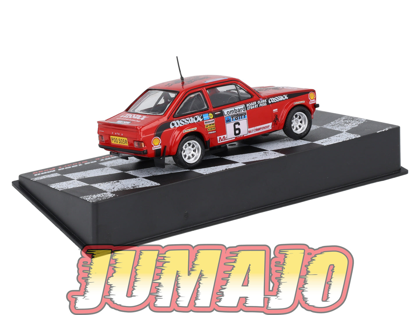 RVR36 1/43 Altaya Vainqueurs rallye : FORD Escort Rs 1800 MkII 1976 #6 R.Clark