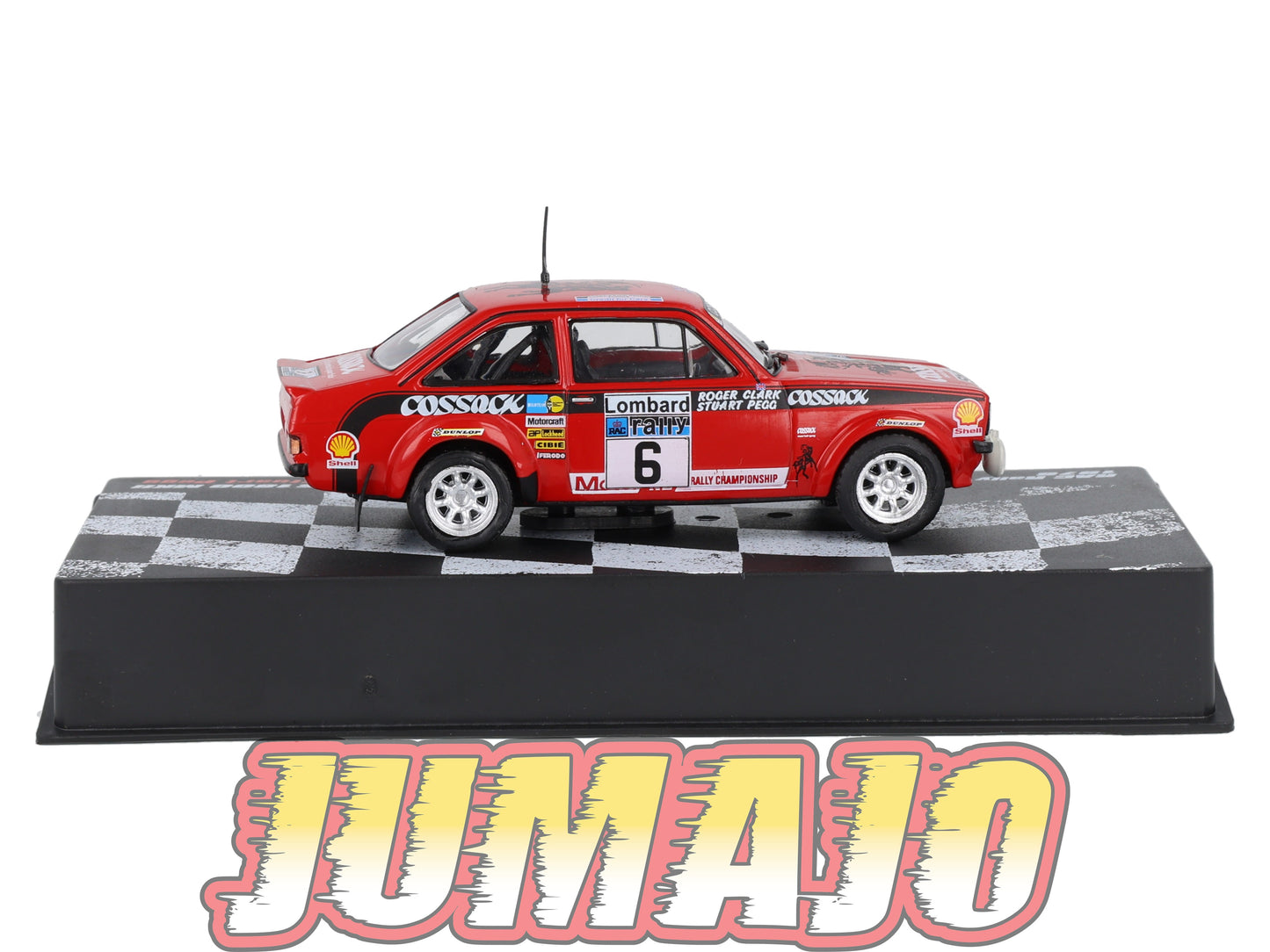 RVR36 1/43 Altaya Vainqueurs rallye : FORD Escort Rs 1800 MkII 1976 #6 R.Clark