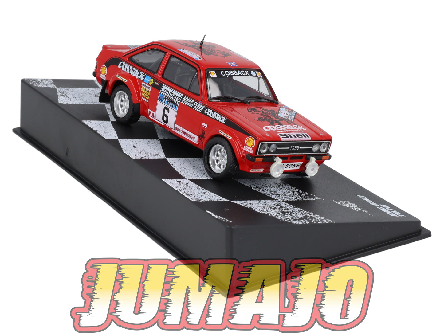 RVR36 1/43 Altaya Vainqueurs rallye : FORD Escort Rs 1800 MkII 1976 #6 R.Clark