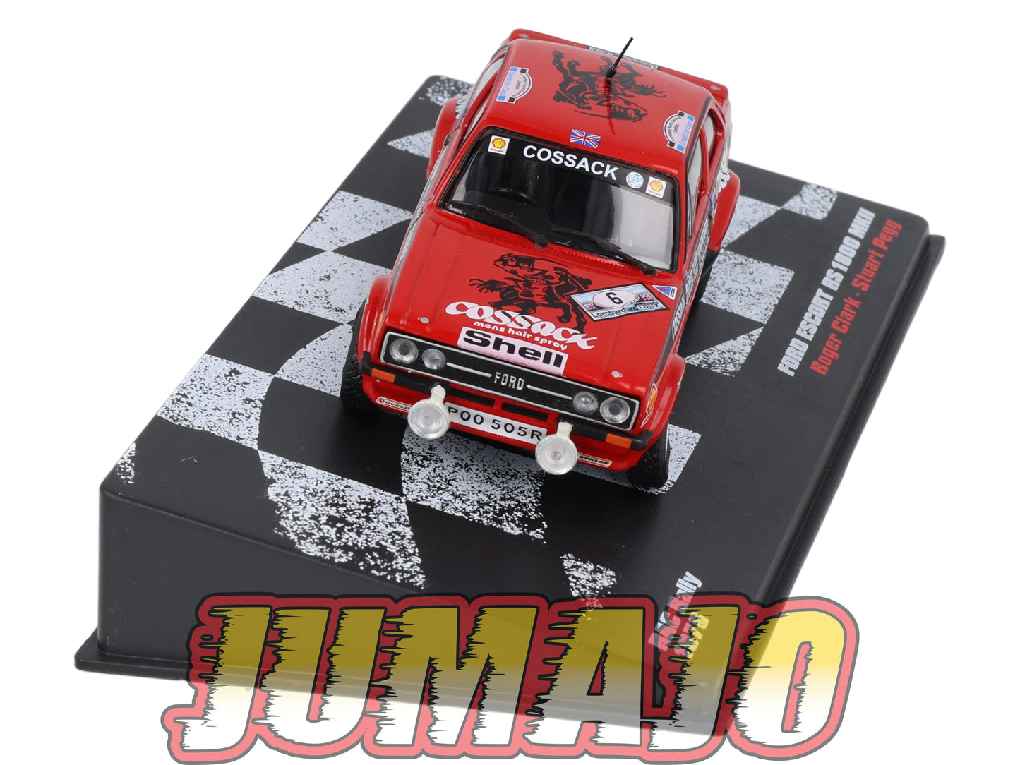 RVR36 1/43 Altaya Vainqueurs rallye : FORD Escort Rs 1800 MkII 1976 #6 R.Clark