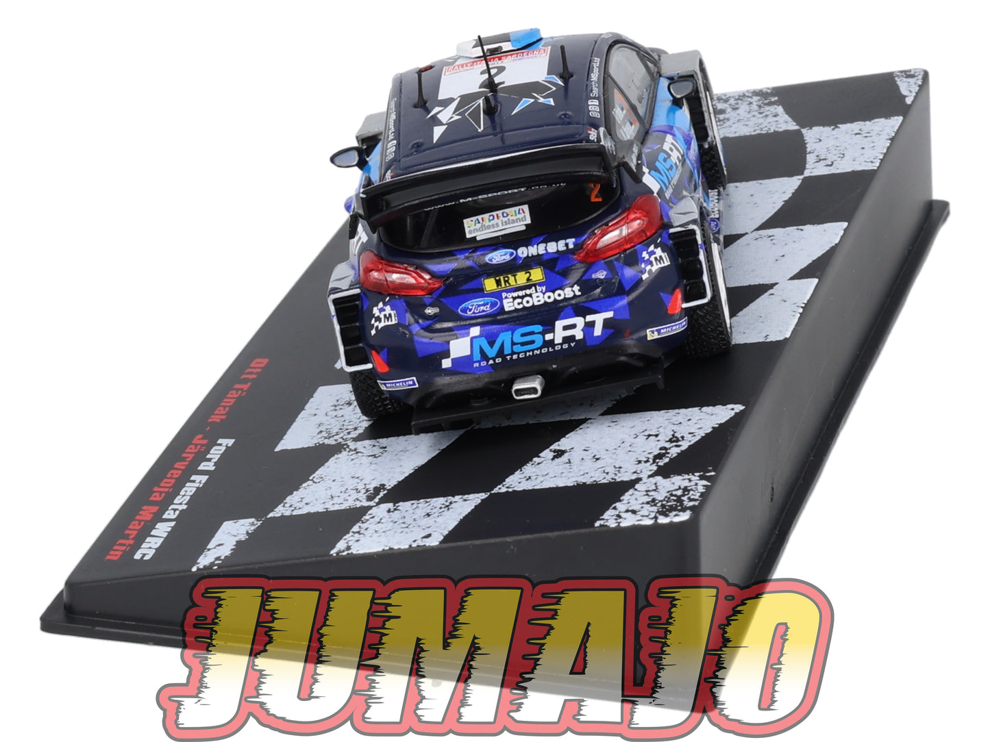 RVR34 1/43 Altaya Vainqueurs rallye : FORD Fiesta 2017 #2 O.Tanak