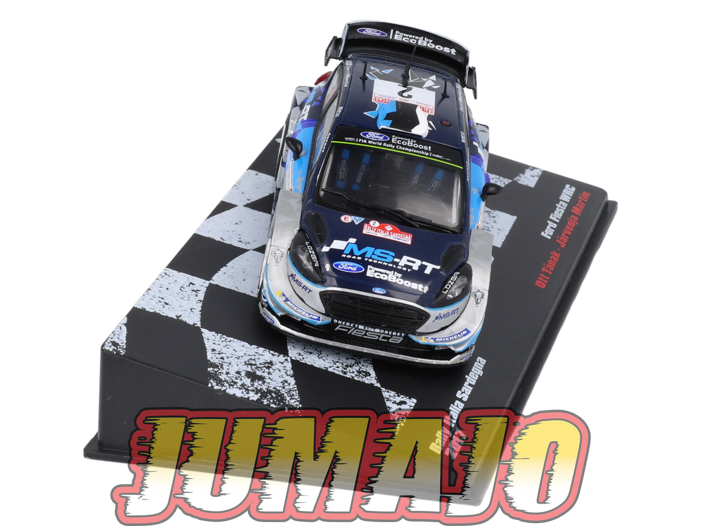 RVR34 1/43 Altaya Vainqueurs rallye : FORD Fiesta 2017 #2 O.Tanak