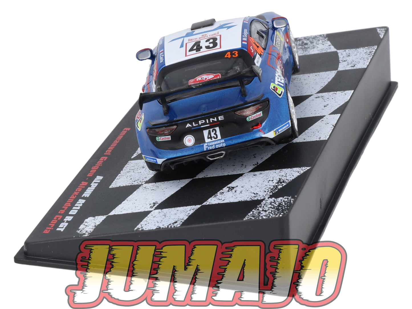 RVR35 1/43 Altaya Vainqueurs rallye RENAULT Alpine A110 R -GT 2021 Monte-carlo