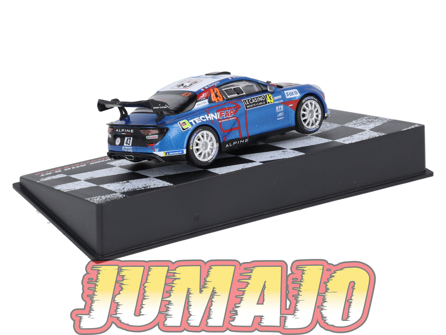 RVR35 1/43 Altaya Vainqueurs rallye RENAULT Alpine A110 R -GT 2021 Monte-carlo