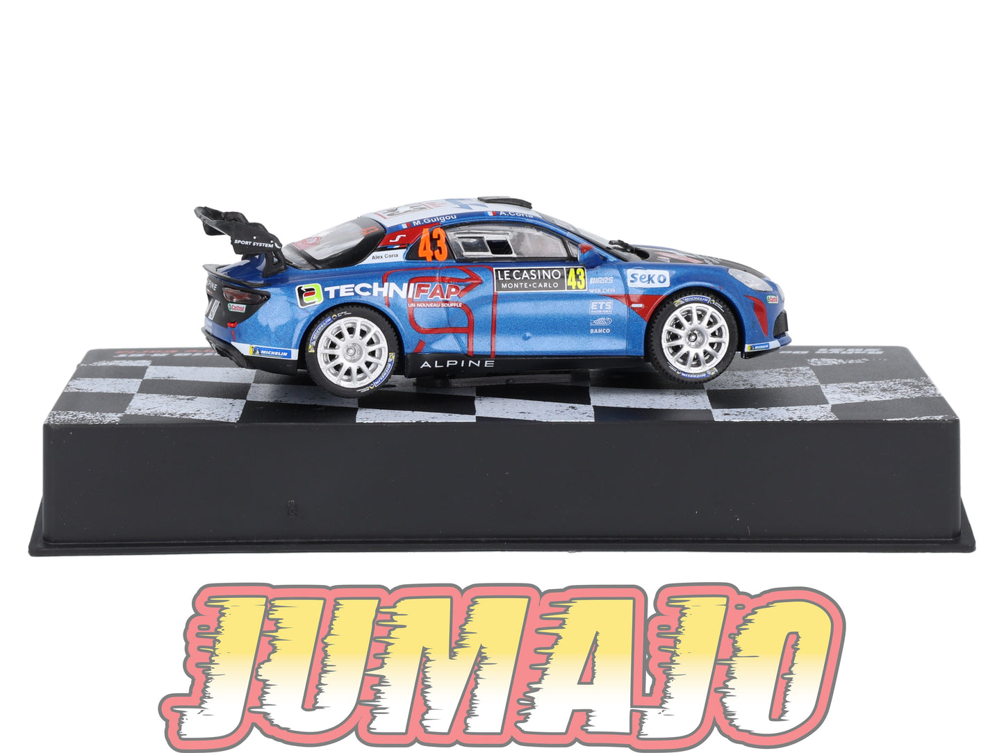 RVR35 1/43 Altaya Vainqueurs rallye RENAULT Alpine A110 R -GT 2021 Monte-carlo