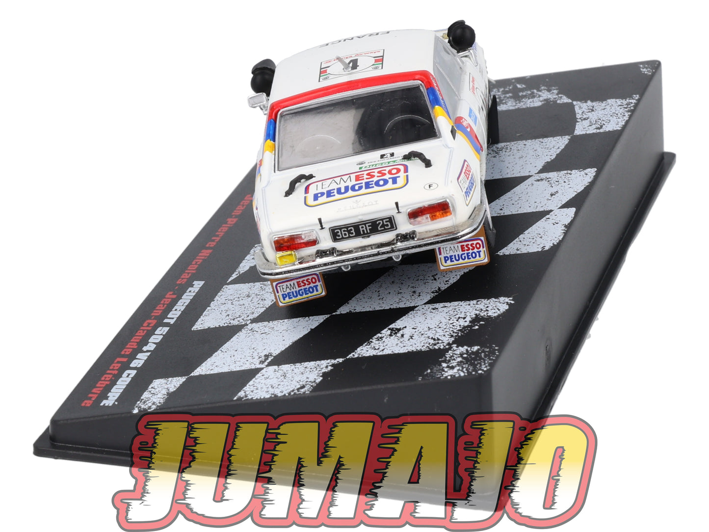 RVR37 1/43 Altaya Vainqueurs rallye : PEUGEOT 504 V6 Coupé 1978 #4 J-P.Nicolas