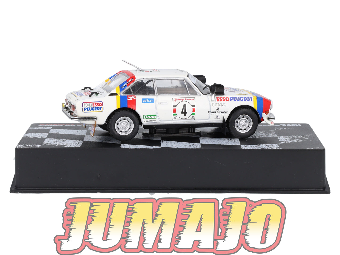 RVR37 1/43 Altaya Vainqueurs rallye : PEUGEOT 504 V6 Coupé 1978 #4 J-P.Nicolas