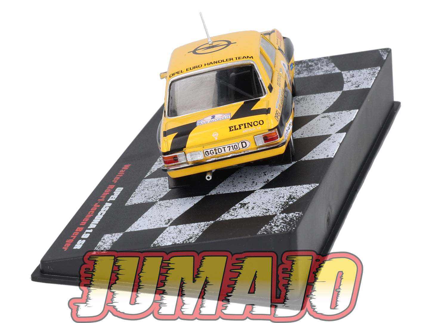 RVR38 1/43 Altaya Vainqueurs rallye : OPEL Ascona 1.9 Sr 1975 #2 W.Röhrl