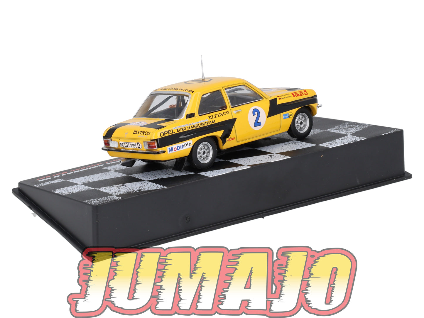 RVR38 1/43 Altaya Vainqueurs rallye : OPEL Ascona 1.9 Sr 1975 #2 W.Röhrl