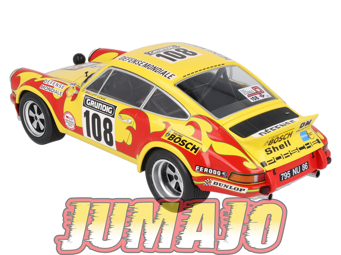 RVR40 1/18 Altaya Vainqueurs rallye : Porsche 911 Carrera RS Tour de France 1973 C.Ballot