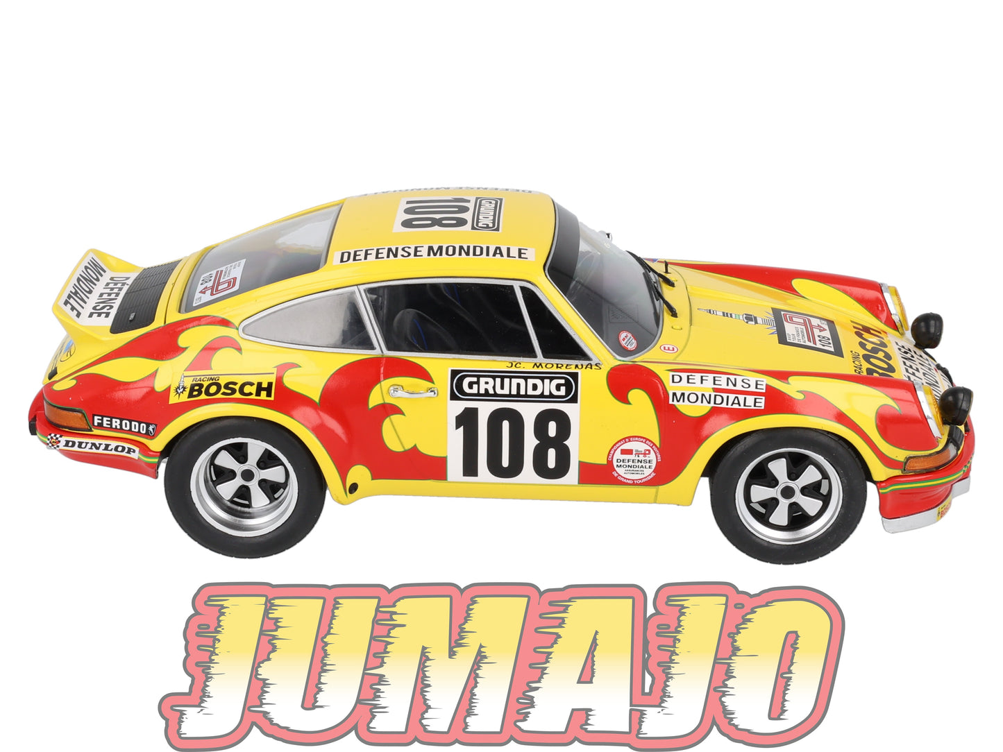 RVR40 1/18 Altaya Vainqueurs rallye : Porsche 911 Carrera RS Tour de France 1973 C.Ballot