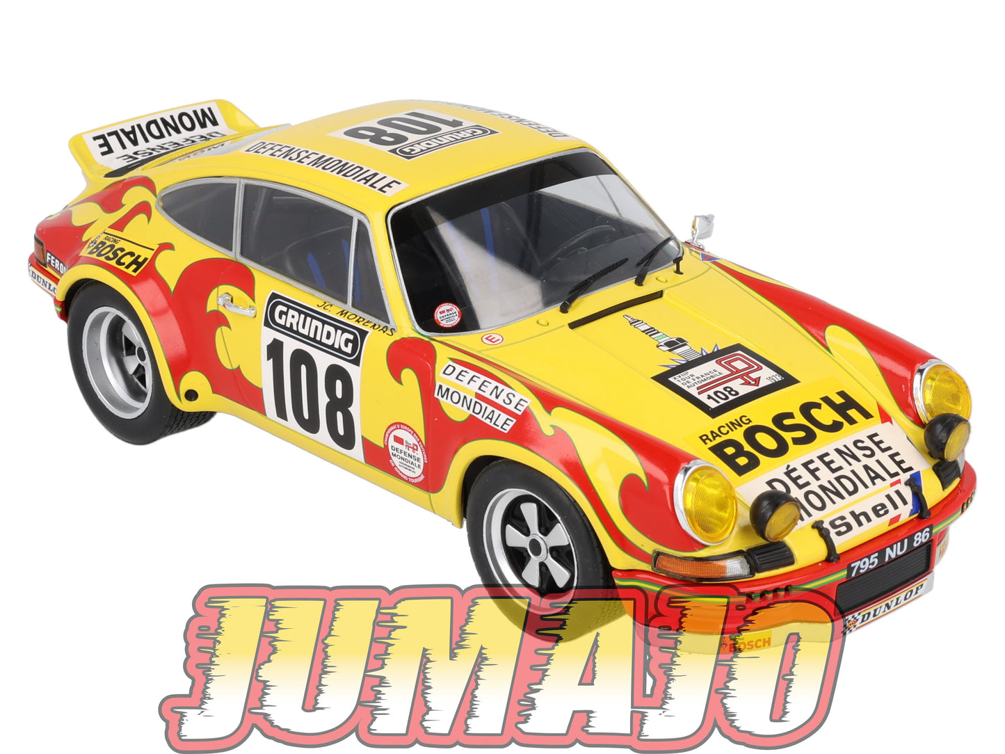 RVR40 1/18 Altaya Vainqueurs rallye : Porsche 911 Carrera RS Tour de France 1973 C.Ballot