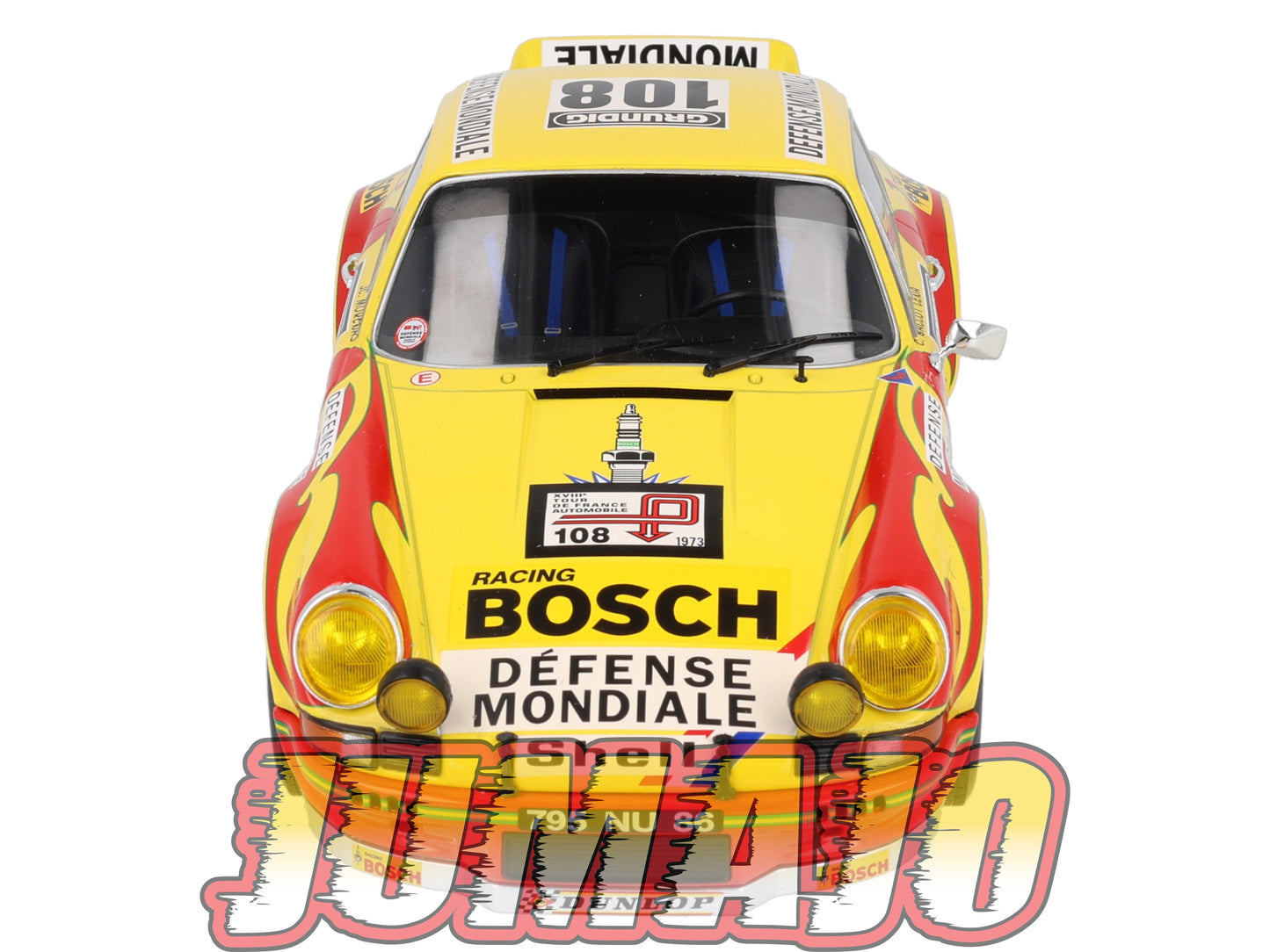 RVR40 1/18 Altaya Vainqueurs rallye : Porsche 911 Carrera RS Tour de France 1973 C.Ballot