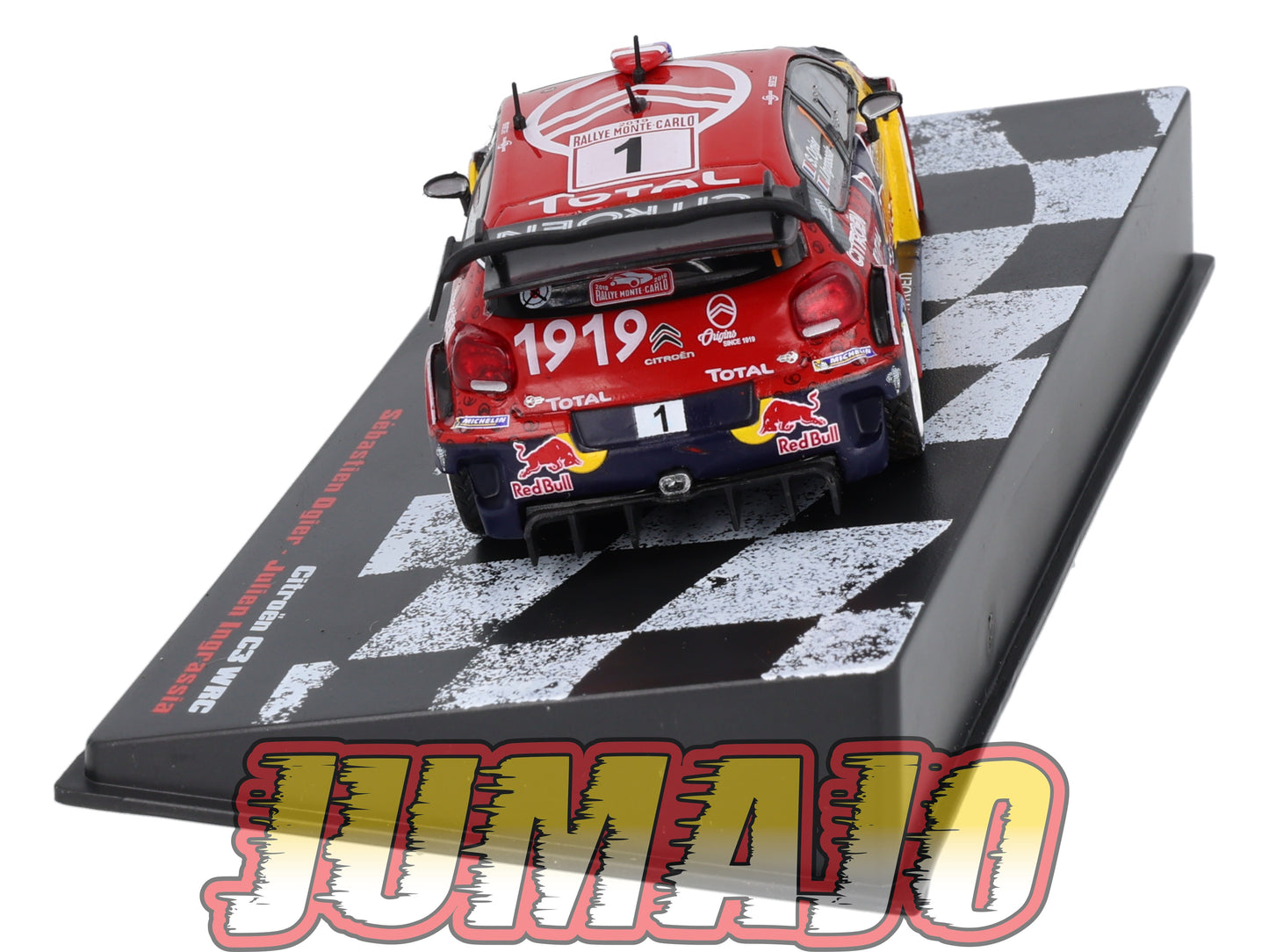 RVR4 1/43 Altaya Vainqueurs rallye : CITROEN C3 2019 #1 S.Ogier