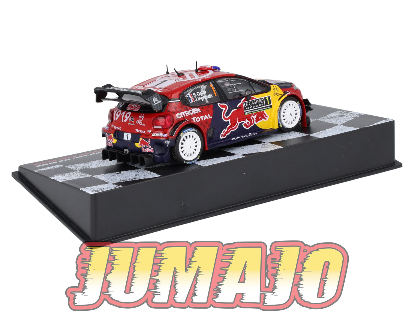 RVR4 1/43 Altaya Vainqueurs rallye : CITROEN C3 2019 #1 S.Ogier
