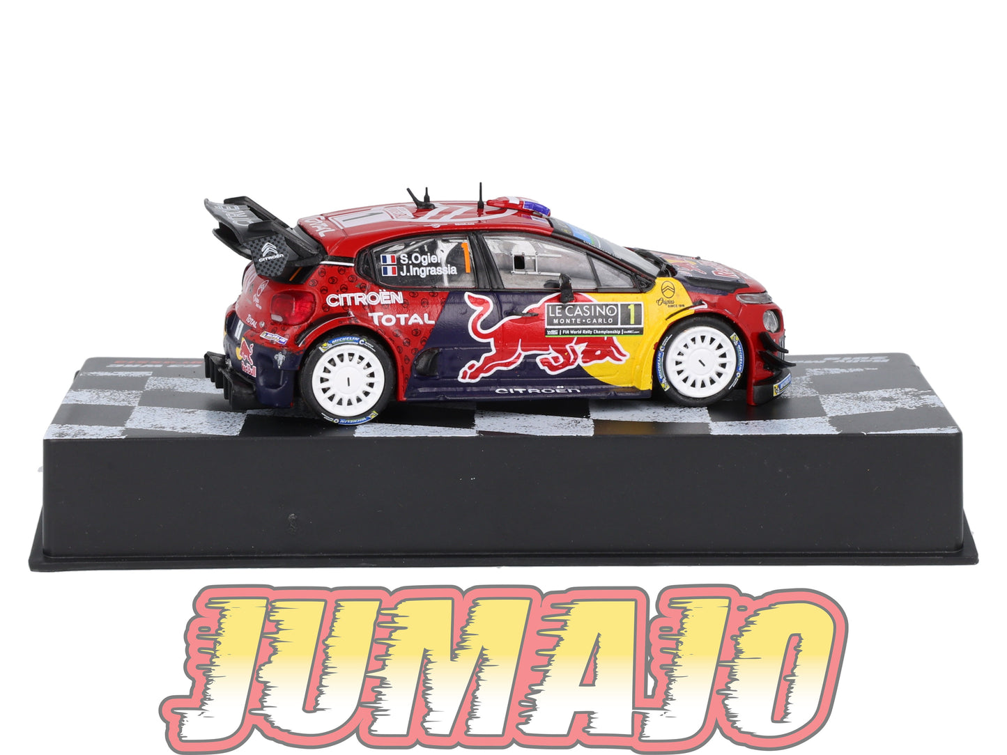 RVR4 1/43 Altaya Vainqueurs rallye : CITROEN C3 2019 #1 S.Ogier