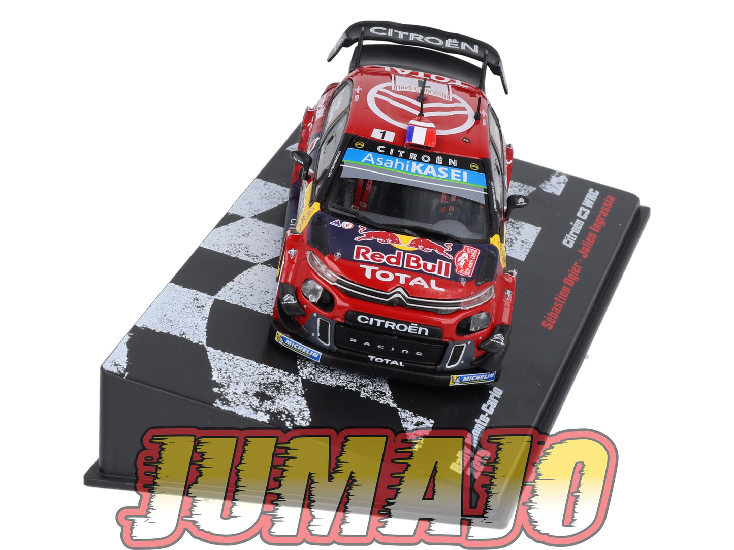 RVR4 1/43 Altaya Vainqueurs rallye : CITROEN C3 2019 #1 S.Ogier