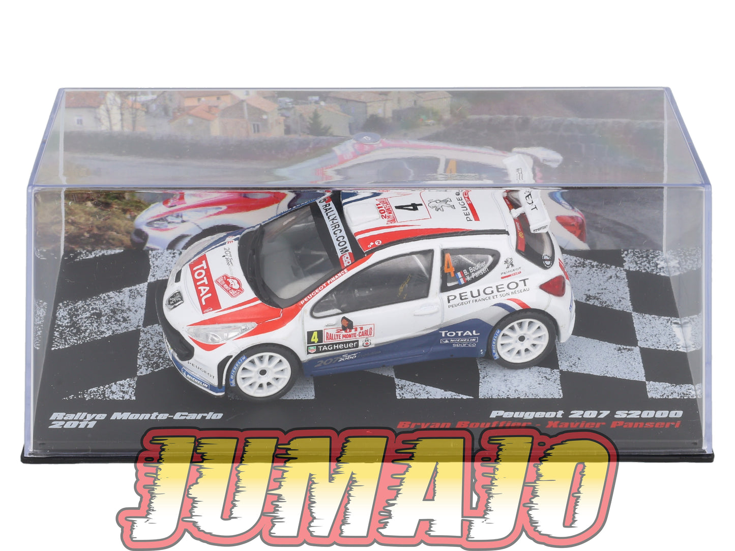 RVR51 1/43 Altaya Vainqueurs rallye PEUGEOT 207 S2000 2011 #4 B Bouffier