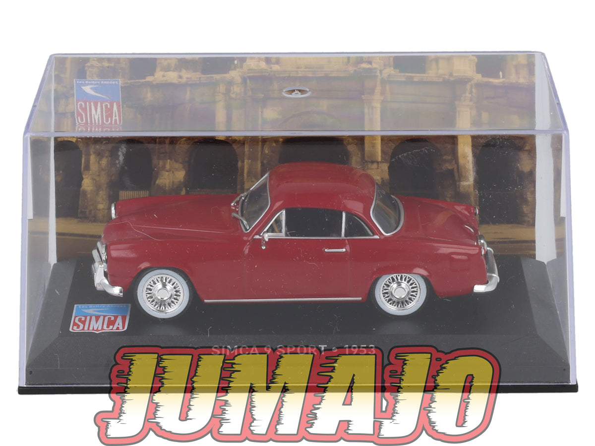 SIM11 Voiture 1/43 IXO Altaya SIMCA : SIMCA 9 Sport 1953