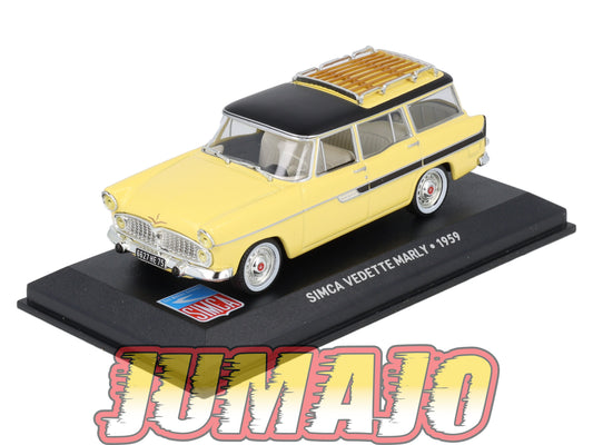 SIM15 Voiture 1/43 IXO Altaya SIMCA : SIMCA Vedette Marly 1959