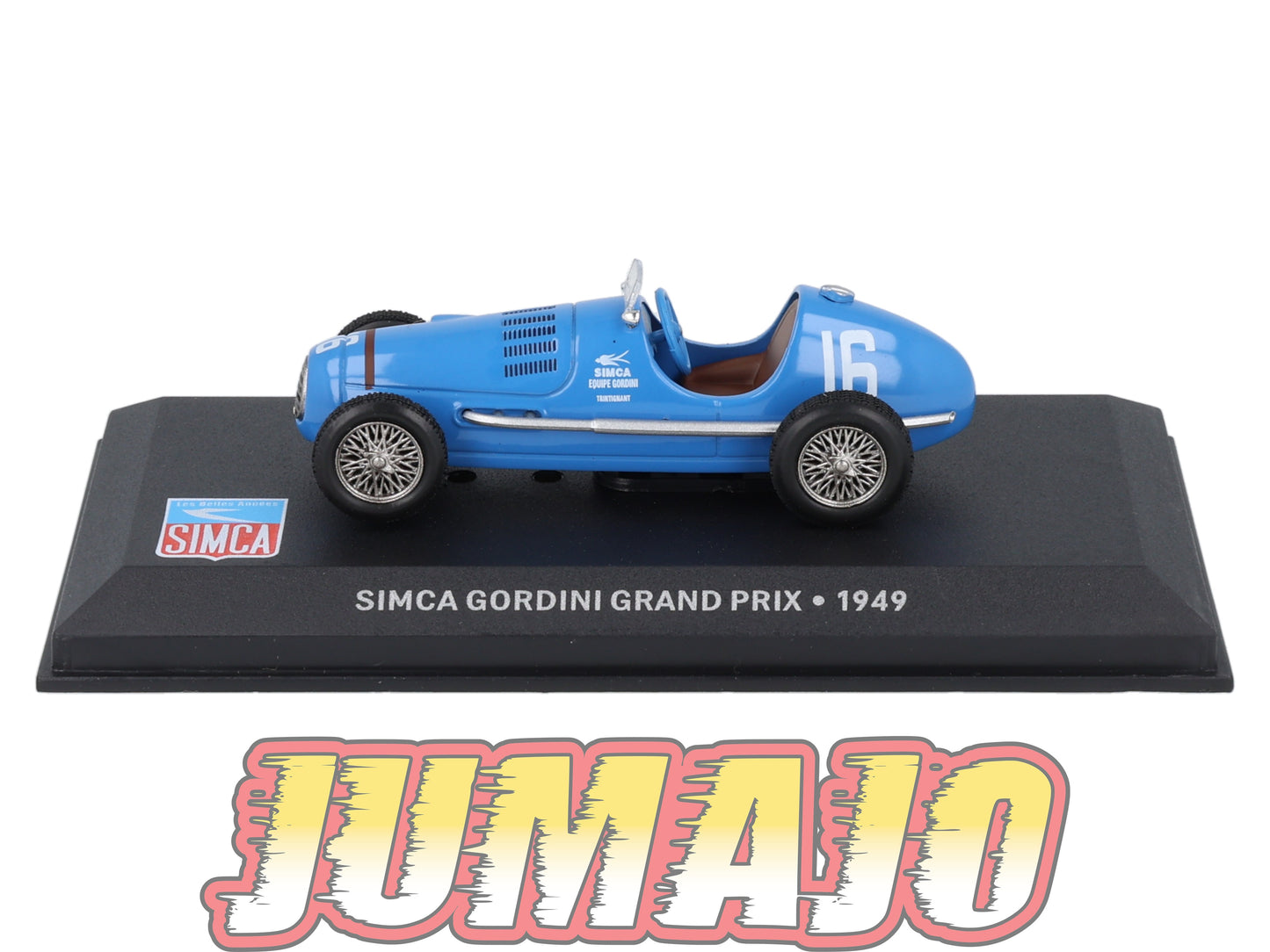 SIM29 Voiture 1/43 IXO Altaya SIMCA : SIMCA Gordini Grand prix #16 1949