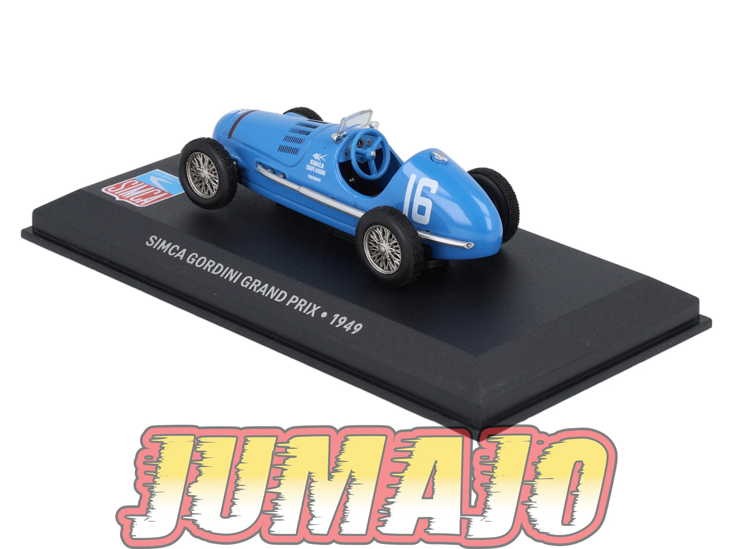SIM29 Voiture 1/43 IXO Altaya SIMCA : SIMCA Gordini Grand prix #16 1949