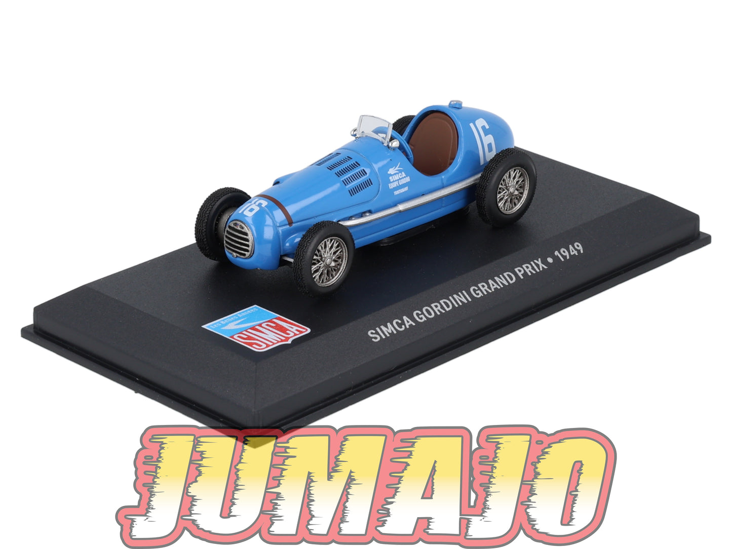 SIM29 Voiture 1/43 IXO Altaya SIMCA : SIMCA Gordini Grand prix #16 1949
