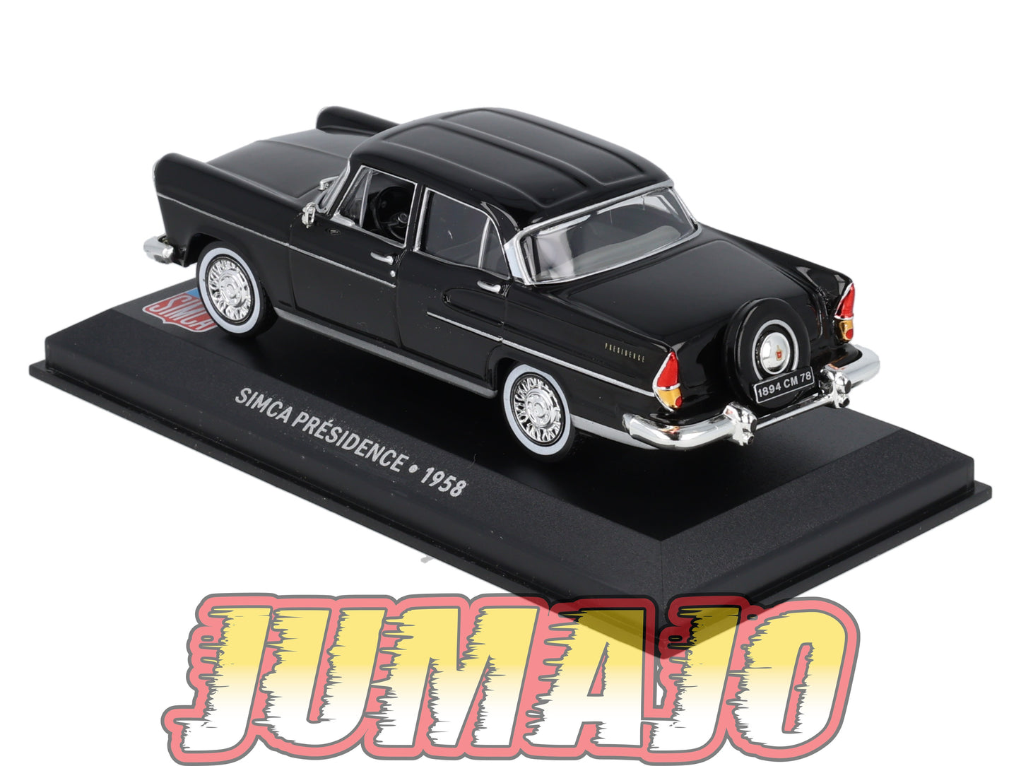 SIM2 Voiture 1/43 IXO Altaya SIMCA : SIMCA Présidence noire 1958