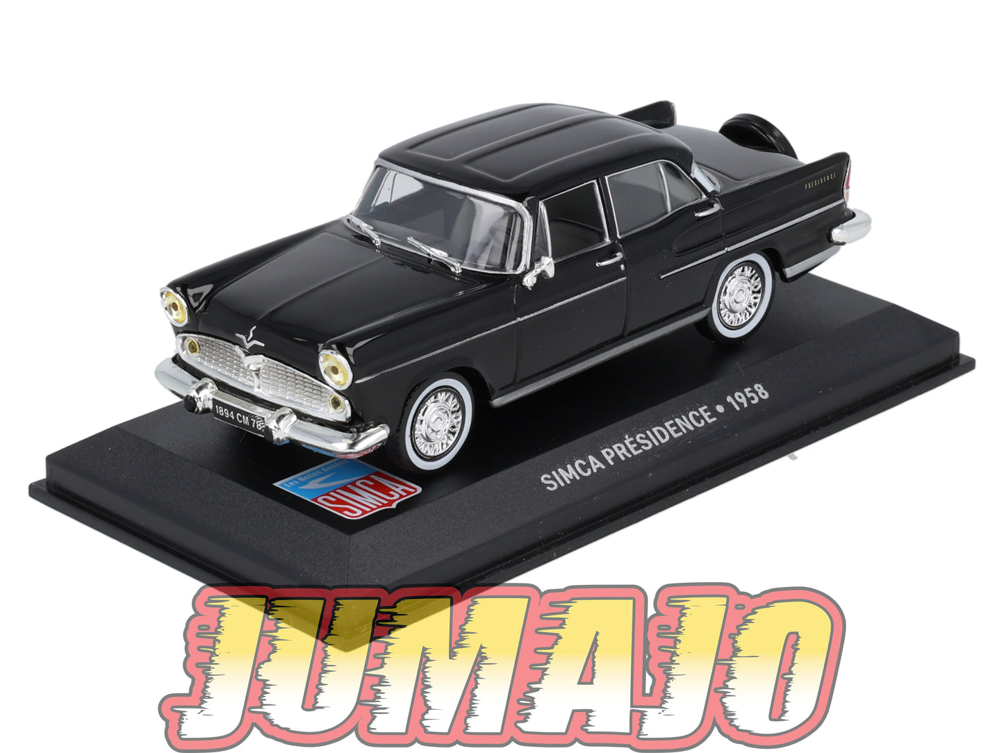 SIM2 Voiture 1/43 IXO Altaya SIMCA : SIMCA Présidence noire 1958