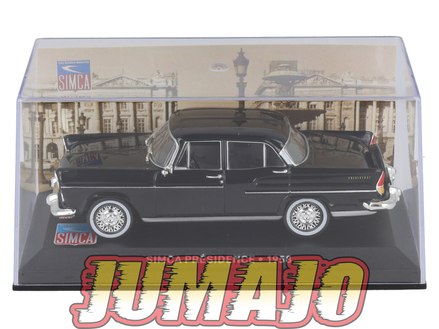 SIM2 Voiture 1/43 IXO Altaya SIMCA : SIMCA Présidence noire 1958