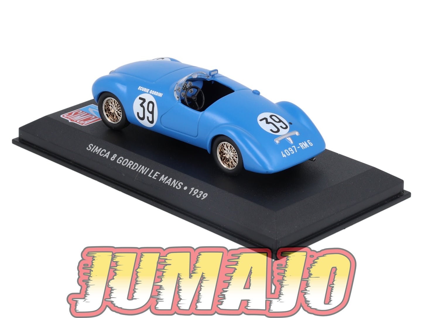 SIM33 Voiture 1/43 IXO Altaya SIMCA : SIMCA 8 Gordini Le Mans 1939