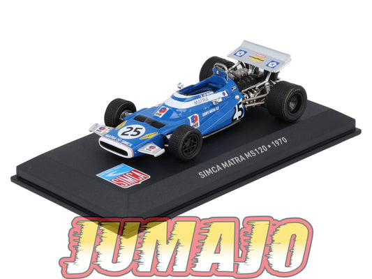 SIM39 Voiture 1/43 IXO Altaya SIMCA : MATRA MS120 #25 1970