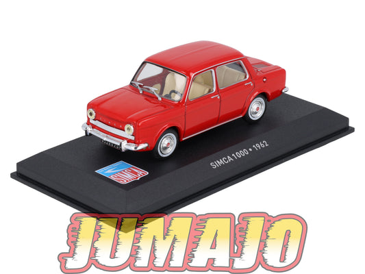 SIM42 Voiture 1/43 IXO Altaya SIMCA : SIMCA 1000 1962