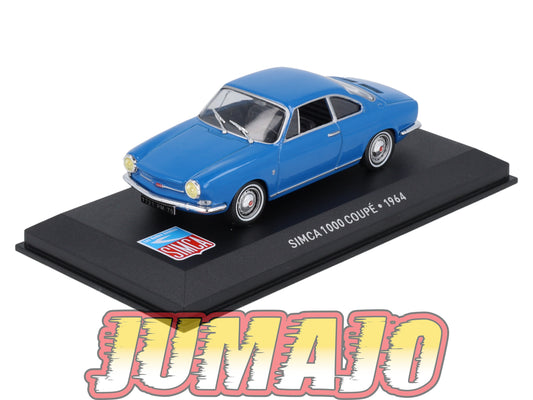 SIM46 Voiture 1/43 IXO Altaya SIMCA : SIMCA 1000 Coupe 1964
