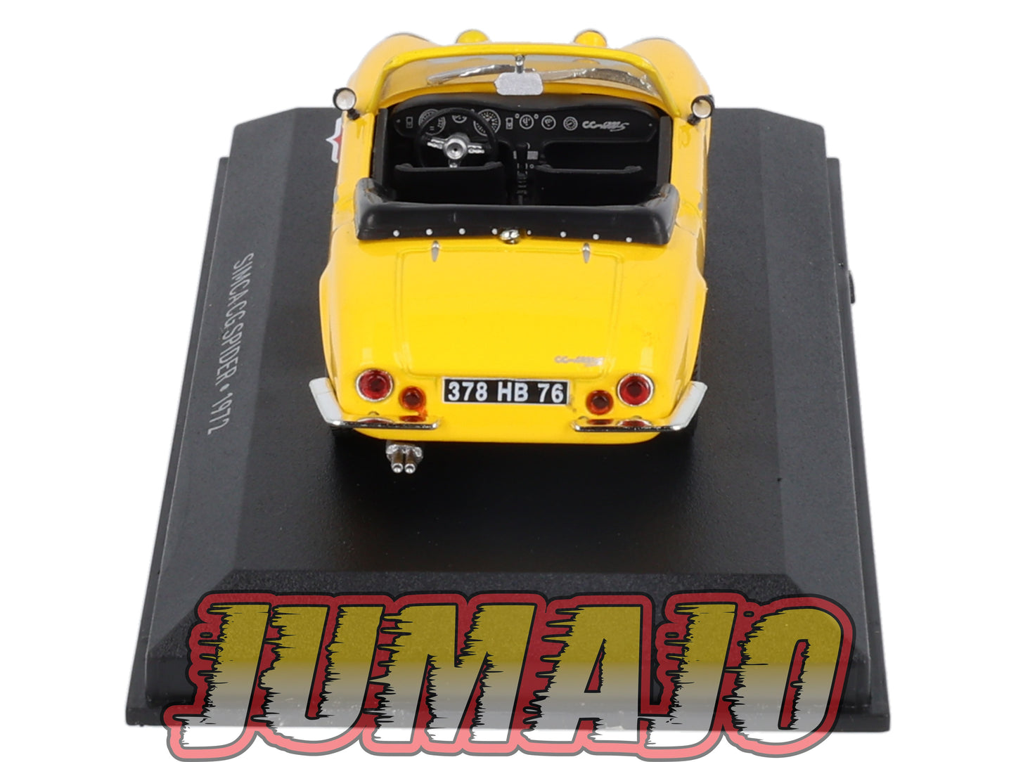 SIM49 Voiture 1/43 IXO Altaya SIMCA : SIMCA CG Spider Cabriolet 1972