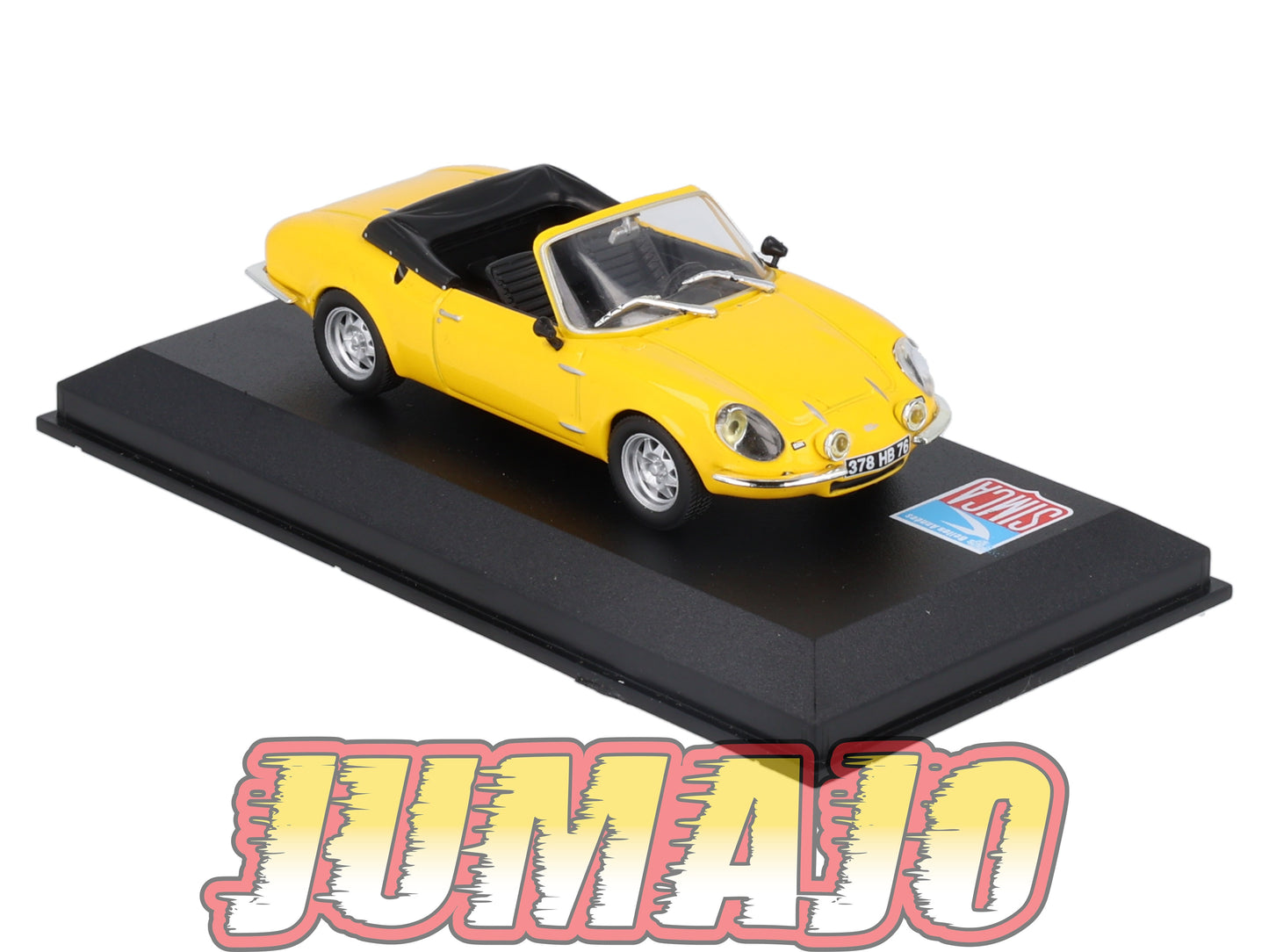SIM49 Voiture 1/43 IXO Altaya SIMCA : SIMCA CG Spider Cabriolet 1972
