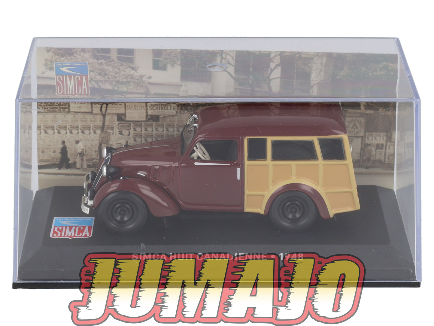 SIM56 Voiture 1/43 IXO Altaya SIMCA : SIMCA HUIT Canadienne 1948