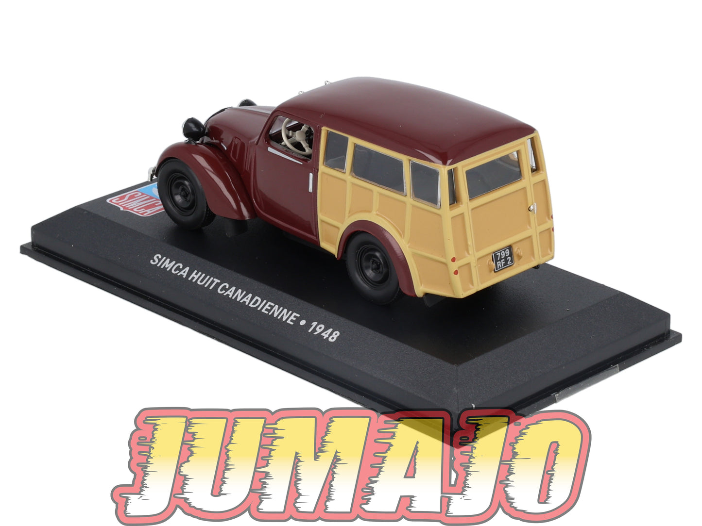 SIM56 Voiture 1/43 IXO Altaya SIMCA : SIMCA HUIT Canadienne 1948