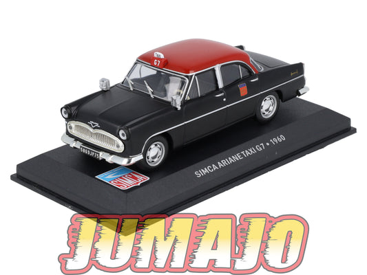 SIM57 Voiture 1/43 IXO Altaya SIMCA : SIMCA Ariane taxi G7 1960
