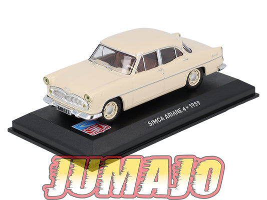 SIM6 Voiture 1/43 IXO Altaya SIMCA : SIMCA Ariane 4 1959