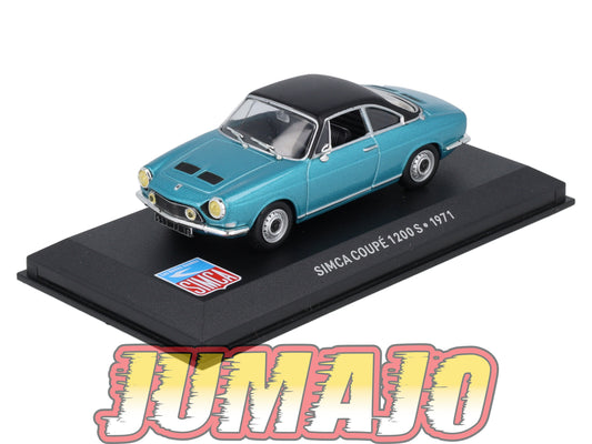 SIM71 Voiture 1/43 IXO Altaya SIMCA : SIMCA Coupe 1200 S 1971