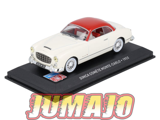 SIM74 Voiture 1/43 IXO Altaya SIMCA : SIMCA Comete monte-carlo 1955